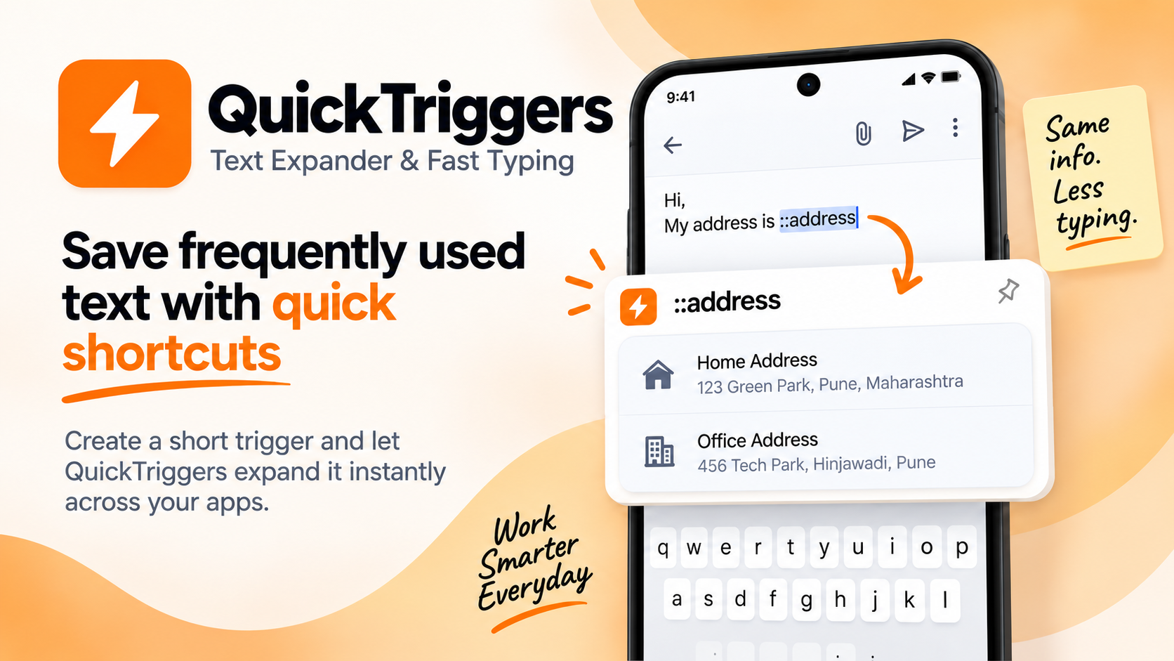 QuickTriggers screenshot